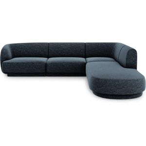 Micadoni Home - Divano angolare destro 6 posti - Koningsblauw Micadoni Home - Divano angolare destro 6 posti - Koningsblauw