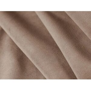 Micadoni Home Model 258x74x248cm Hoekbank van Fluweel Cappuccino - Bank Micadoni Home Model 258x74x248cm Hoekbank van Fluweel Cappuccino - Bank