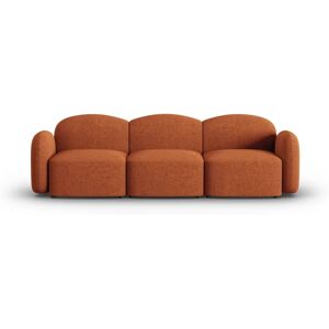 Micadoni Home - Divano 3 posti - Terracotta - Chenille - Bankzetel Micadoni Home - Divano 3 posti - Terracotta - Chenille - Bankzetel