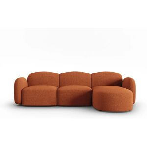 Micadoni Home - Divano angolare destro 4 posti - Terracotta - Sofa Micadoni Home - Divano angolare destro 4 posti - Terracotta - Sofa