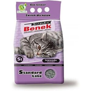 Litière pour chats Super Benek Lavande 5L - Formation de grumeaux, Contrôle des odeurs - Publicité Litière pour chats Super Benek Lavande 5L - Formation de grumeaux, Contrôle des odeurs - Publicité