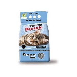 Benek Compact Cat Litter - Sea Breeze, Fine 0.5-2mm, Clumping, 20L Benek Compact Cat Litter - Sea Breeze, Fine 0.5-2mm, Clumping, 20L