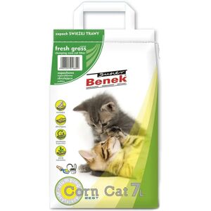 Super Benek Corn Cat Fresh Grass Clumping Litter - 7L Super Benek Corn Cat Fresh Grass Clumping Litter - 7L