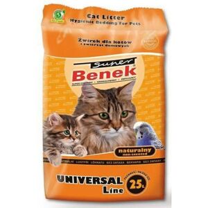 Super Benek Universal Natural Cat Litter - 25L Clumping Odour Control Super Benek Universal Natural Cat Litter - 25L Clumping Odour Control