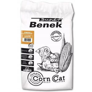Super Benek Litière au Maïs Naturelle - 35 litres - Publicité Super Benek Litière au Maïs Naturelle - 35 litres - Publicité