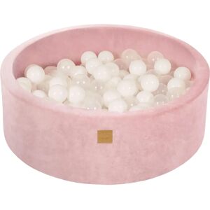 MeowBaby Rose Velours Piscine à Balles - Produit pour Enfants - Publicité MeowBaby Rose Velours Piscine à Balles - Produit pour Enfants - Publicité