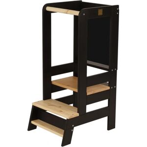 MeowBaby Naturalny Drewniany Wieża Edukacyjna - Learning Tower / Step Stool MeowBaby Naturalny Drewniany Wieża Edukacyjna - Learning Tower / Step Stool