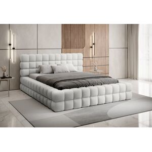 Cama de Madera de Pino Blanca con Almacenamiento PETITS-MEUBLES - Cama Cama de Madera de Pino Blanca con Almacenamiento PETITS-MEUBLES - Cama