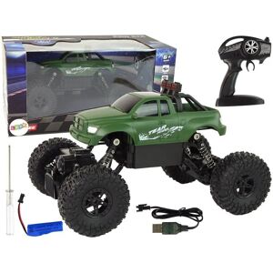 Voiture Télécommandée Lean Toys - 1:18 Vert Voiture Télécommandée Lean Toys - 1:18 Vert
