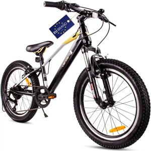 Sun Baby Rower dziecięcy - 20 cali, czarny i złoty, 6 biegów Sun Baby Rower dziecięcy - 20 cali, czarny i złoty, 6 biegów