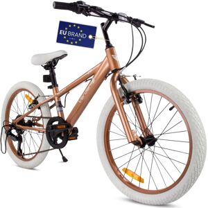 Sun Baby Rowan Cappuccino Vélo enfant 20 pouces avec 6 vitesses - Publicité Sun Baby Rowan Cappuccino Vélo enfant 20 pouces avec 6 vitesses - Publicité