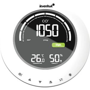 Mesureur de CO2 Levenhuk Wezzer Plus LP90 - Moniteur qualité air - Publicité Mesureur de CO2 Levenhuk Wezzer Plus LP90 - Moniteur qualité air - Publicité