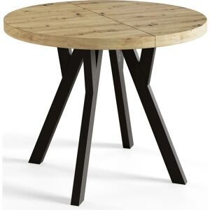 Table à manger extensible marron - Table à manger - Publicité Table à manger extensible marron - Table à manger - Publicité