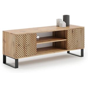 Meuble TV Focus C 135 X P 40 X a 49 Cm Doré Métal Loft - Publicité Meuble TV Focus C 135 X P 40 X a 49 Cm Doré Métal Loft - Publicité