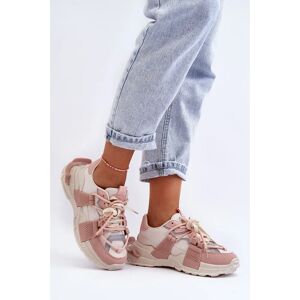 Chillout Pantofi sport bej-roz - Sneakers Chillout Pantofi sport bej-roz - Sneakers