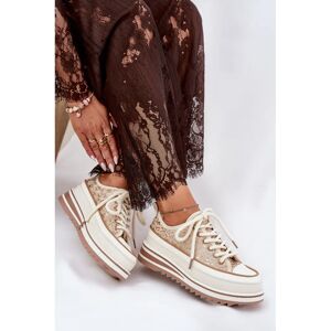 SBarski - BF51-101 - Bej - 40 Shoes SBarski - BF51-101 - Bej - 40 Shoes