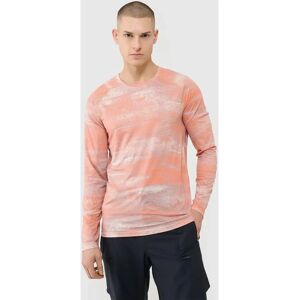 4F Bărbat tricou cu mânecă lungă roz XL - Tricou 4F Bărbat tricou cu mânecă lungă roz XL - Tricou
