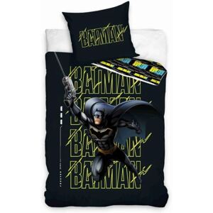 Batman 140x200 Bawełniana Pościel - Antracyt Batman 140x200 Bawełniana Pościel - Antracyt