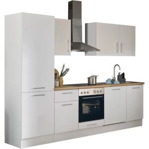 BALCULINA Turin Komplettküche - Weiß - 280cm BALCULINA Turin Komplettküche - Weiß - 280cm
