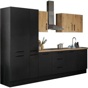 BALCULINA Turin Schwarz Küchenzeile - Komplettset BALCULINA Turin Schwarz Küchenzeile - Komplettset