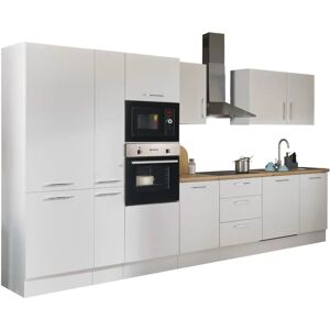 BALCULINA Turin Küchenzeile - Schwarz Matt, Weiß Matt, Eiche Artisan BALCULINA Turin Küchenzeile - Schwarz Matt, Weiß Matt, Eiche Artisan