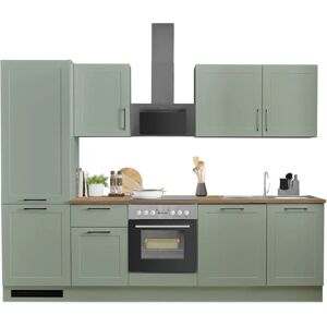 BALCULINA - Marsi - schilfgrün - 280 cm - Kitchen unit BALCULINA - Marsi - schilfgrün - 280 cm - Kitchen unit
