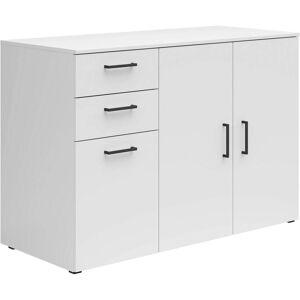 Carryhome Fehér Szekrény - 120x83x52cm Carryhome Fehér Szekrény - 120x83x52cm