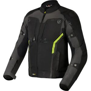 Rebelhorn BORG Nero Grigio Scuro Giallo Fluo - Chaqueta Rebelhorn BORG Nero Grigio Scuro Giallo Fluo - Chaqueta