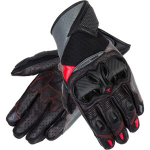 Guantes de moto Rebelhorn Flux II Negro Gris Rojo Fluo Talla 3XL - Guantes de motocicleta Guantes de moto Rebelhorn Flux II Negro Gris Rojo Fluo Talla 3XL - Guantes de motocicleta