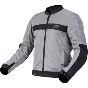 Ozone Dart Motorcykeljacka - Silver-Black 8XL Ozone Dart Motorcykeljacka - Silver-Black 8XL