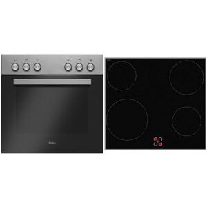 Amica EHC 933 021 E - Kochgeräte-Set - Edelstahl Amica EHC 933 021 E - Kochgeräte-Set - Edelstahl