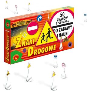 Pricenet ALEXANDER Výuková hračka dopravních značek - 50 značek od 4+ Pricenet ALEXANDER Výuková hračka dopravních značek - 50 značek od 4+
