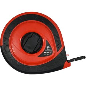 YATO YT-71571 Mètre ruban - 30m, Noir et Rouge YATO YT-71571 Mètre ruban - 30m, Noir et Rouge