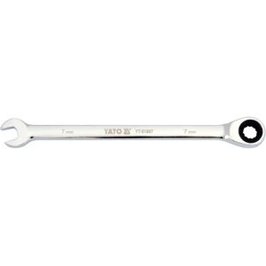 YATO YT-01907 - Clé à fourche et polygonale - 7mm, Argent, Acier chromé-vanadium YATO YT-01907 - Clé à fourche et polygonale - 7mm, Argent, Acier chromé-vanadium