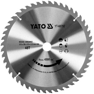 Yato YT-60792 Tarcza do piły tarczowej - Cięcie drewna Yato YT-60792 Tarcza do piły tarczowej - Cięcie drewna