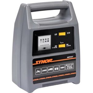 Chargeur de batterie de véhicule Sthor 82543 - Alimentation rechargeable pour batterie au plomb - Publicité Chargeur de batterie de véhicule Sthor 82543 - Alimentation rechargeable pour batterie au plomb - Publicité