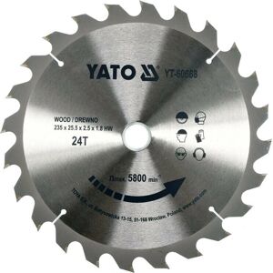 Yato YT-60581 Pyörösahanterä - 160mm, 60T, puuhun Yato YT-60581 Pyörösahanterä - 160mm, 60T, puuhun