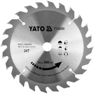 Yato YT-60590 Tungsten-karbidis pyörösaha terä - Puu & Muovi Yato YT-60590 Tungsten-karbidis pyörösaha terä - Puu & Muovi