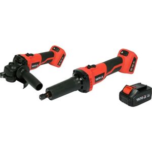 Szlifierka kątowa Yato YT-828296 - 18V, Sterowanie mocą Szlifierka kątowa Yato YT-828296 - 18V, Sterowanie mocą