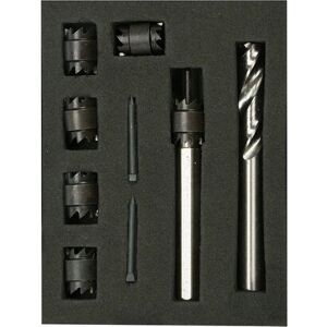 Yato YT-28920 Reamer manuale - Acciaio ad alta velocità (HSS) - 1 cm - 9 pezzi Yato YT-28920 Reamer manuale - Acciaio ad alta velocità (HSS) - 1 cm - 9 pezzi
