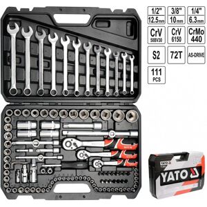 Yato YT-38831 Coffret Outillage - 111 pièces Yato YT-38831 Coffret Outillage - 111 pièces