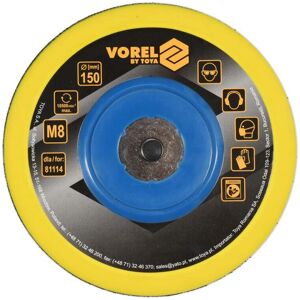 Accessori per smerigliatrice angolare VOREL 81115 - Disco da 150mm, Granulato 120, Leggero Accessori per smerigliatrice angolare VOREL 81115 - Disco da 150mm, Granulato 120, Leggero