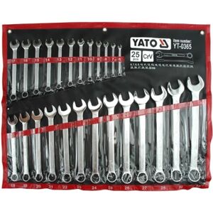 Yato YT-0365 Clé combinée - Set 6-32mm, Finition satinée Yato YT-0365 Clé combinée - Set 6-32mm, Finition satinée