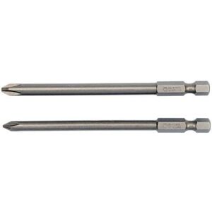 Ensemble de bits de tournevis YATO YT-0488 - Phillips PH 1, PH 2, 1/4, 100 mm Ensemble de bits de tournevis YATO YT-0488 - Phillips PH 1, PH 2, 1/4, 100 mm