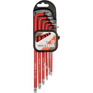 Conjunto de chaves Torx Yato YT-0563 - 9 Peças Conjunto de chaves Torx Yato YT-0563 - 9 Peças