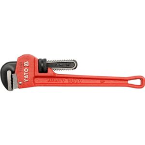 Clé à tuyau YATO YT-2488 - 250mm, Rouge et Noir Clé à tuyau YATO YT-2488 - 250mm, Rouge et Noir