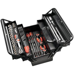 Yato YT-3895 Boîte à Outils - 62 Outils, Acier Durable Yato YT-3895 Boîte à Outils - 62 Outils, Acier Durable