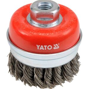 Yato YT-4768 Brosse en fil d'acier inoxydable - Accessoire pour outil rotatif - Publicité Yato YT-4768 Brosse en fil d'acier inoxydable - Accessoire pour outil rotatif - Publicité