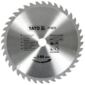 Yato YT-6076 Kołowy Piła - 300mm, 40 Zębów, do drewna i plastiku Yato YT-6076 Kołowy Piła - 300mm, 40 Zębów, do drewna i plastiku