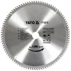 Yato YT-6078 Lama circolare - Legno - 96 denti Yato YT-6078 Lama circolare - Legno - 96 denti